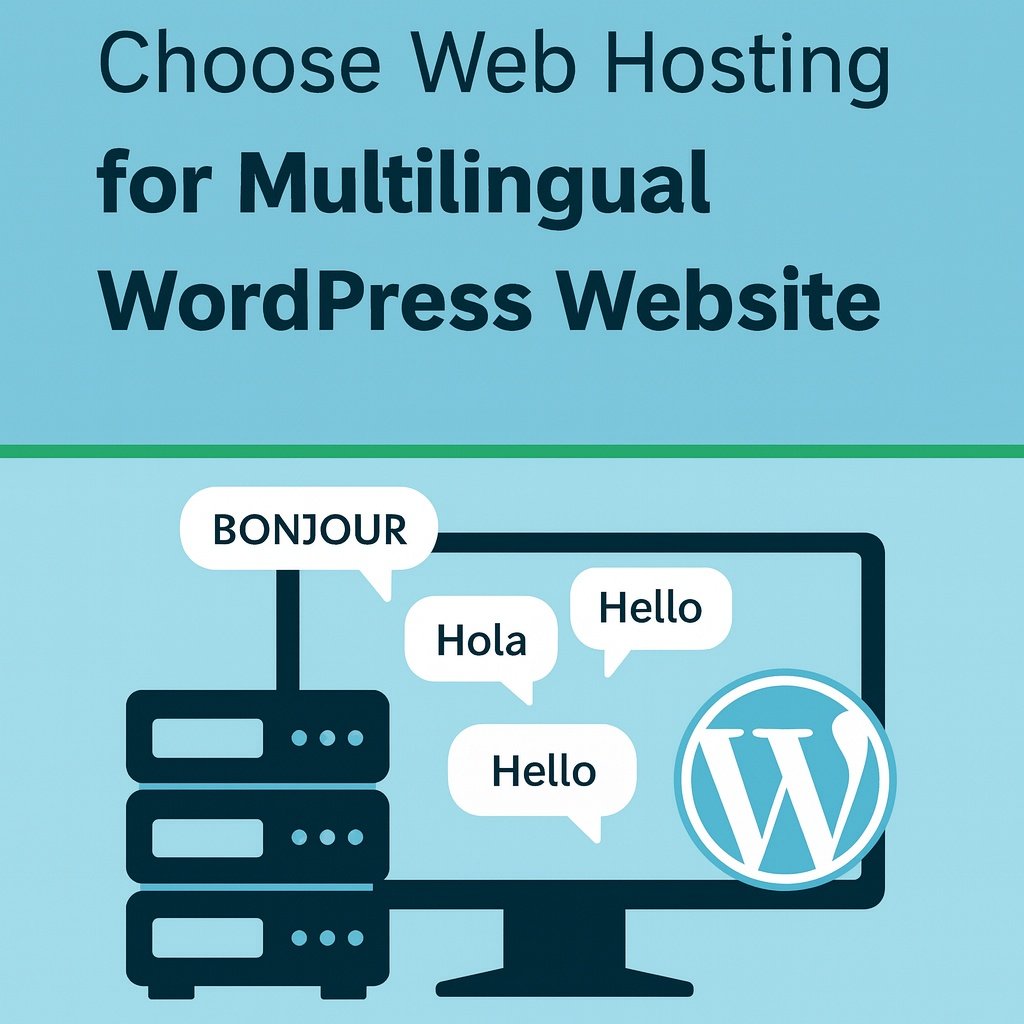 How to Choose Web Hosting for Multilingual WordPress Website