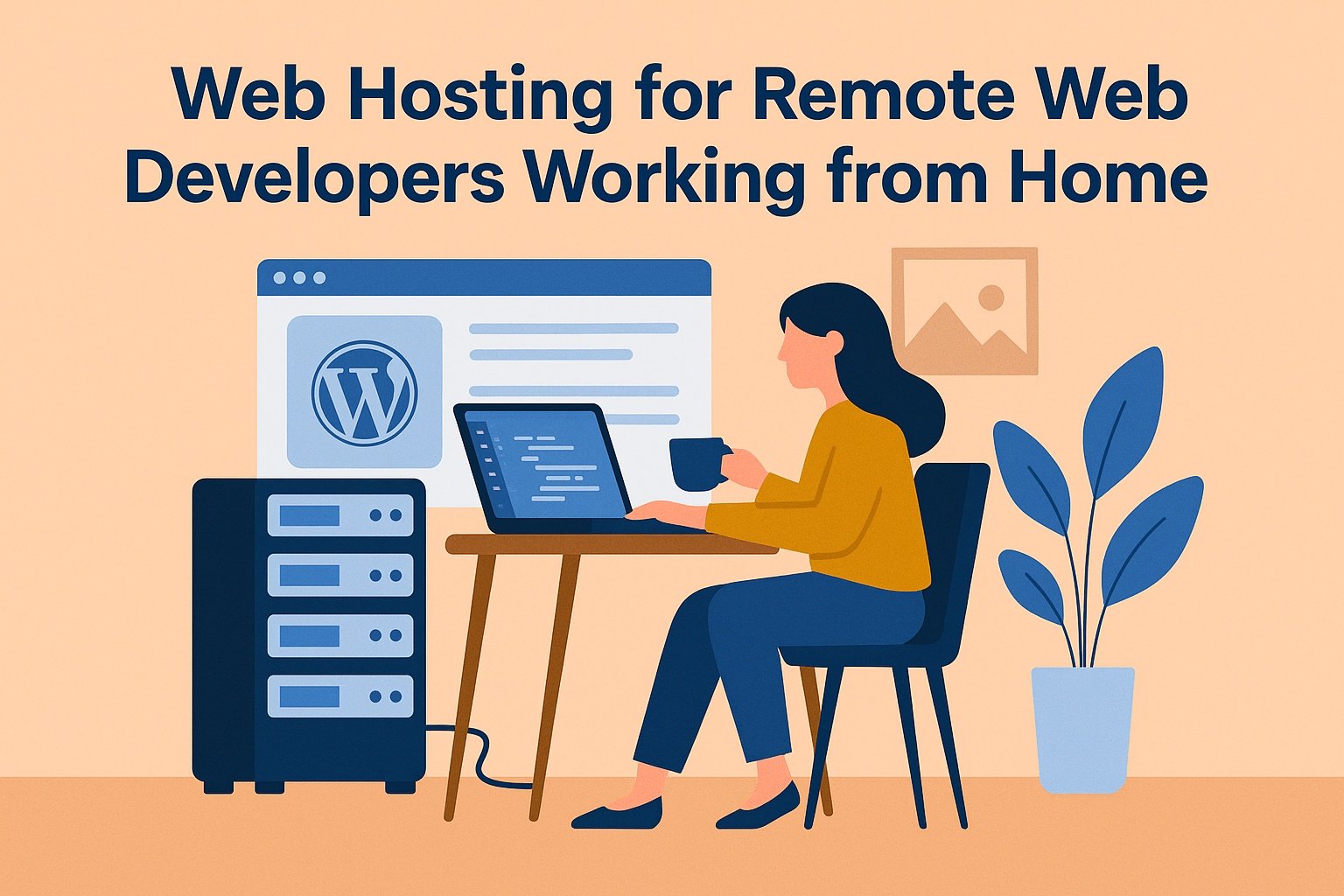 Web Hosting for Remote Web Developers Working from Home