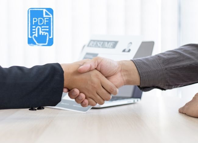 What Is an Editable PDF Resume Template